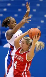 Defense Leads the Way as Jayhawks Open Season With 73-40 Win Over South Dakota Image