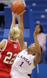 Jayhawks Stave Off Wisconsin Rally for 93-86 Overtime Win in Big 10/Big12 Challenge Image
