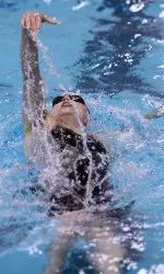 Kuzhil Highlights Stellar Day for Kansas Swimming and Diving Image