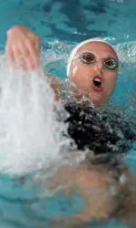 Swimmer Kuzhil Competes on Day Two of NCAA Championships Image