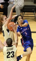Jayhawks Down Colorado 68-58 for Big 12 Road Win Image