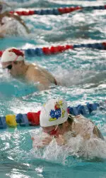 Kansas Swimming and Diving Tops Nebraska Image