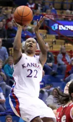 Goodrich Turns out 14 Assists in KU's 80-68 Loss to Texas Image