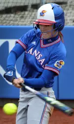 Ingle's Home Run Not Enough as Jayhawks Edged Out 4-3 Image