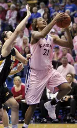 Davis' Career High and Engelman's Clutch Shooting Lead Kansas to 75-70 Overtime Victory Over Missouri Image