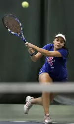 Kansas Tennis Falls to No. 63 Texas Tech, 6-1, in Big 12-Opener Image