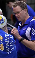 Kuzhil leads Jayhawks to third place finish at first day of Big 12 Championships Image