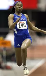 Kansas Sprinters Shine in Day One of Indoor Big 12 Championships Image