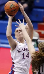 Second Half Rally Downs Kansas against No. 24 Iowa State, 72-36 Image