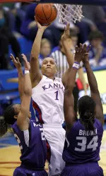 Kansas Falls Short Against Kansas State on Senior Night, 56-51 Image