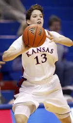 Carolyn Davis Scores Career-High 38 Points, But Kansas Loses in Second Round of WNIT, 80-63 Image