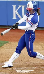 Kansas Softball Falls To No. 8 Texas 10-2 Image
