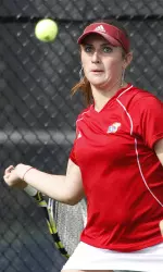 KU Tennis Knocks Off No. 70 Missouri with Help of Freshman Windom Image