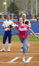 Bears Silence Jayhawk Bats in Softball Series Finale Image