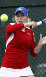 Kansas Tennis Drops Sunflower Showdown Match, 5-2, on Senior Day Image