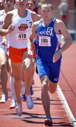 Bergmann Shines for Jayhawks on Soggy Day 2 of NCAA Outdoor Championships Image