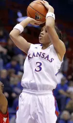 Jayhawks Suffer First Loss of the Season at Alabama, 80-76 Image