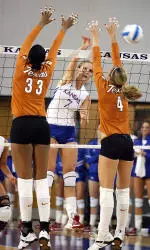 Jayhawks Swept By #8 Longhorns Image