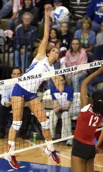 Martincich Gets 1,000th Assist as KU Falls at Iowa State Image