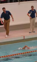 Jayhawks Trail Cyclones 82-68, Heading into Second Day of Road Dual Meet Image