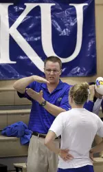 Garlie & Golovchun Set the Pace During First Day of Big 12 Championships Image