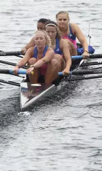 Kansas Brings Home Gold in Varsity Four and Second Varsity Four Races Image