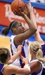 Jayhawks Topple Western Illinois, 75-63 Image