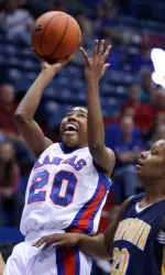 Second Half Surge Lifts No. 16 Cal Over the Jayhawks, 73-65 Image