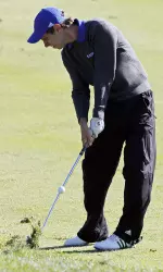 Gautier Tied for Second Place After First Round of Brickyard Collegiate Image