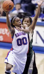 #9 Lady Bears Defeat Jayhawks, 71-64 Image