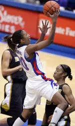 Missouri Upends KU, 67-57, in Border Showdown Image