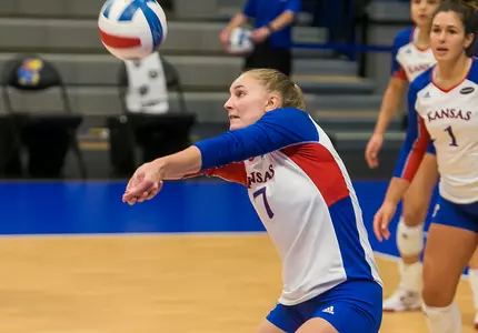 Kansas Hosts Xavier Friday to Open Spring Competition Image