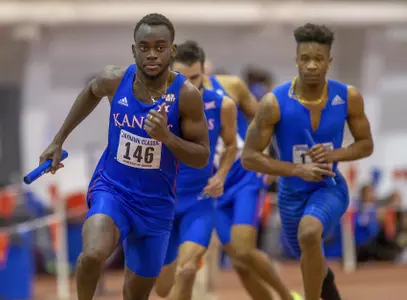 KU Track & Field Heads to Fayetteville for Arkansas Qualifier Image