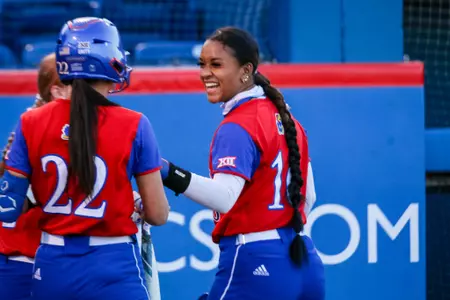 Jayhawks Record 19 Hits En Route to Two Wins Image