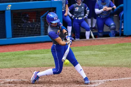 Jayhawks Fall to Texas Tech 5-4 in Extra Innings Image