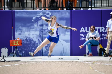 Emilianov Sets School Record on Day Two of Big 12 Championship Image