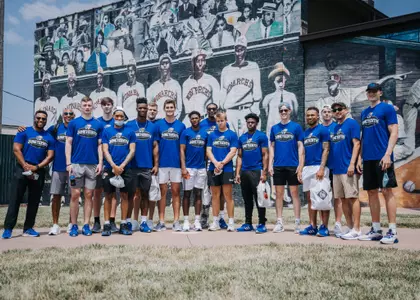 Jayhawks Visit Negro Baseball League Museum for Juneteenth Image