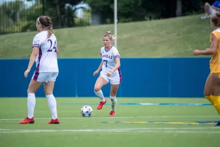 Jayhawks Fall in Hard Fought Match at Memphis, 1-0 Image