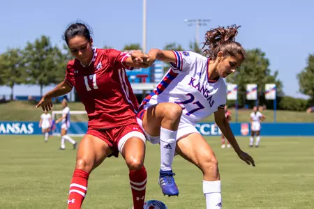 Elinav’s Goal Propels Kansas to 1-0 Win Over Arkansas State Image