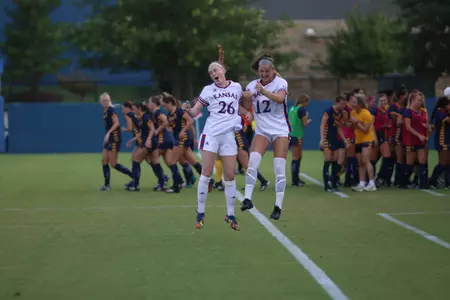 Kansas Dominates Kansas City in 2-1 Exhibition Victory Image