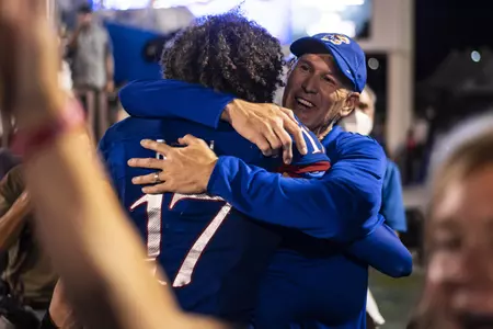 Jayhawks Top Coyotes to Open Leipold Era Image