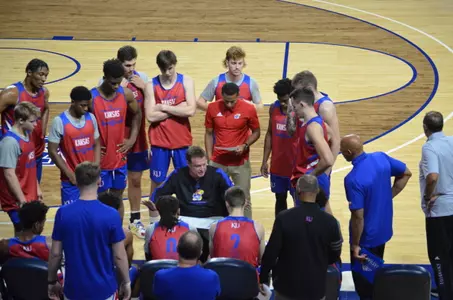 Jayhawks Scrimmage at Tulsa Image