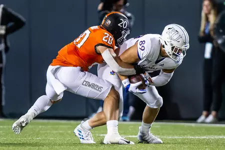 Kansas Falls to Oklahoma State in Stillwater Image