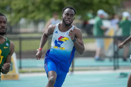 Kansas Closes Out Weekend at Michael Johnson Invitational Image