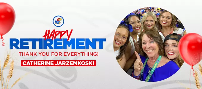 KU Spirit Squad Director Cathy Jarzemkoski Announces Retirement Image