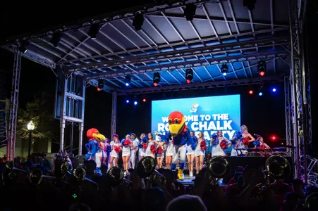 Kansas Athletics Second Annual Rock Chalk Block Party for October 27 Image