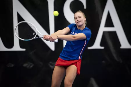Jayhawks Fall Short to Arizona State in ITA Kickoff Opening Round Image