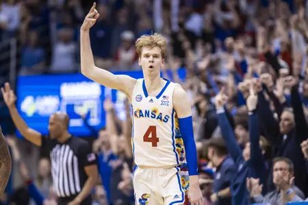 Gradey Dick Named Big 12 Newcomer of the Week Image