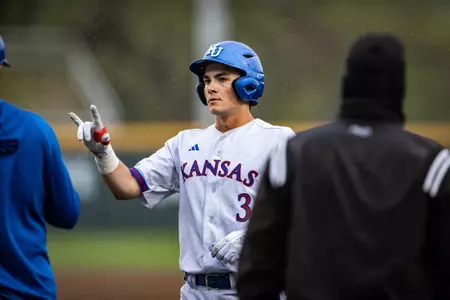 Kansas Takes Down No. 25 Wichita State in Extra Innings Image