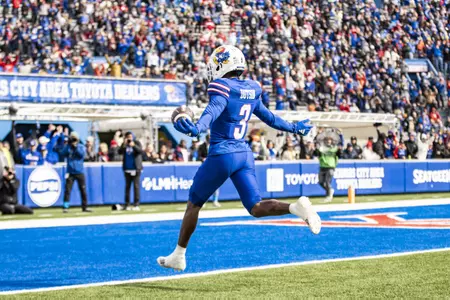 Kansas Football Moves up to No. 16 in College Football Playoff Rankings Image